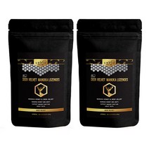 (2개 묶음) 뉴질랜드 녹용 마누카 로젠지 사탕 25개 유비바이오