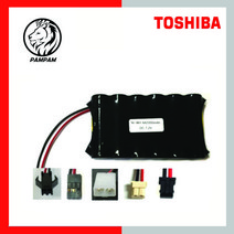 도시바 7.2V AA 2000mAh 니켈수소 Ni-MH 수신기 몬스터 트럭 RC RC카 탱크 워탱크 락크롤러 탑크롤러 배터리 충전지, 옵션2)JAE컨넥터