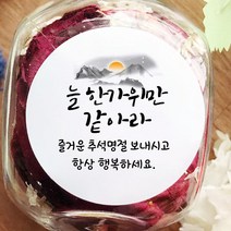 토리나라디자인 추석 한가위 덕담 인사말 글귀 메세지 귀여운 캐릭터 손그림 손글씨 선물 포장 데코 원형 스티커, 04-늘한가위, 백색아트지_원형48mm(20개입)