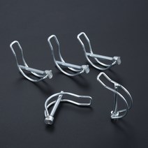 자전거카고트레일러 자전거트레일러5Pcs M4.5 * 40mm 빠른 잠금 해제 트레일러 견인 커플러 안전 핀 자전거, 한개옵션0