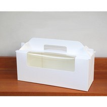 아트박스/레드비샵 머핀상자+홀더 3구 화이트, 본품