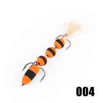 W.P.E 낚시 미끼 크기 L 여러 가지 빛깔의 부드러운 인공 미끼베이스 태클 Wobbl, 1PCS, 04 PMGC-L-004