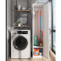 청소도구함 캐비닛 다용도 수납 철제 소형 사무실, CT