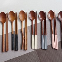 천연옻칠 어른수저세트