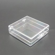 피규어 보관 전시용 원터치 아크릴 케이스 변색없는 굿즈 인형 보관함 사각 다용도 악세사리 커스텀 투명 정리함 미니 선물 포장 PP 공간 서랍 소형 정사각형 부품 분류 정리 수납함