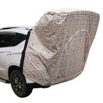 텐트 suv 터틀돔 벙커 돔쉘터 그늘막 차량용 어닝 백패킹 car trunk tent, a