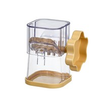 자동 가루 분쇄기 Manual Nut Grinder Multifunctional Crusher Tool for Kitchen Baking, 03 Yellow