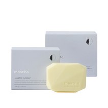 매스티나 자연 건조로 무르지 않은 [매스티나] 매스틱 수소 비누 100g 2개, 단품없음