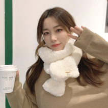[보경샵] 곰표 부슬부슬 머플러 넥워머 털모자 목도리
