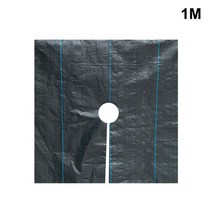 제초매트나무 잡초 매트 5 개 팩 제초 장벽 식물 커버 잔디 심기 꽃 야채 수분 보호대, 01  1x1m