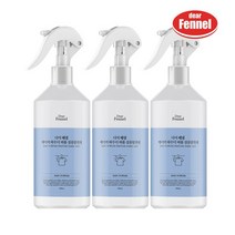 디어페넬 퍼퓸 섬유탈취제 베이비파우더 400ml x3개 향수 미스트 방향제 정전기방지 룸스프레이 패브릭, 단품, 선택완료