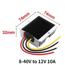 8V-40V ~ 12 V 25A-2A 스텝 다운/업 DC-DC 컨버터 자동차 볼트 안정기 벅 부스트 전압 조정기 전력 변환기, 8-40V to 12V 10A_8-40V | 12V