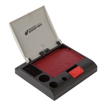 인주 도장 매표 스탬프 고급 인주함 낙관 부동산