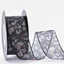 MOCAROSE 포장용 리본끈 잔꽃 리본+포장 리본끈, #3