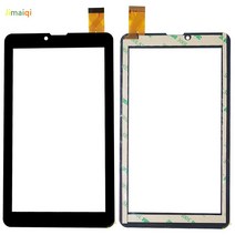 NEW 7 인치 Vulcan VT0703A 태블릿 터치 스크린 패널 디지타이저 센서 교체 부품 벌컨, 한개옵션1, 01 WHITE