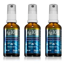 Pharma Activ 콜로이덜 실버 50Ppm 미스트 Colloidal Silver Spray Pour La 50Ml 3개