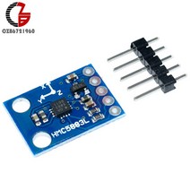 3축 GY-273 HMC5883 3V-5V arduino용 트리플 나침반 자력계 센서 모듈, 한개옵션0