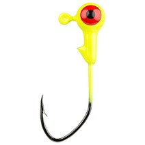 Mr Crappie 슬래브 슬래셔 지그 헤드 1/16 oz 샤르트뢰즈, Chartreuse