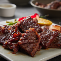 포천이동 갈비 10대 1.25kg 소 부채살 (미국산 초이스등급) 약2~3인분