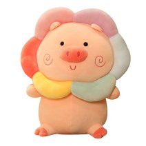 곰인형 잠만보 쿠션용 귀여운 꽃 달린 돼지 인형 대형 솔로 신서유기 올림픽 돌고래 하리보 대왕 모찌 쿠션 호랑이 여자 나혼, A