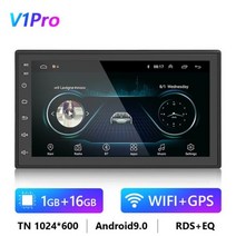 최신 안드로이드 2 딘 자동차 라디오 멀티미디어 플레이어 2GB + ROM 32GB 7'GPS 지도 포드 폭스 바겐을위한 Dvd 2din Autoradio 없음, 1G-16G Radio1G-16G Radio
