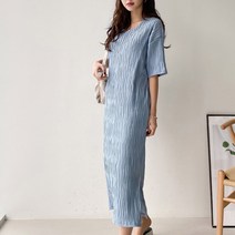세인트이브 헤라 웨이브 주름 원피스
