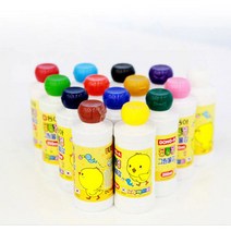 [동아]딩동댕 그림물감 200ml, 빨강
