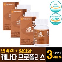 호주산 프로폴리스 항산화 면역력 강화 높이는 좋은영양제 몸속에 만성염증 향균작용 제거 60캡슐 3개