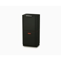 죠셉죠셉 Joseph Joseph Totem Max 60L 폐기물 및 재활용 쓰레기통 블랙