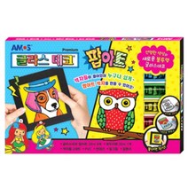 아모스 글라스 데코 팝 아트, 혼합 색상, 1세트