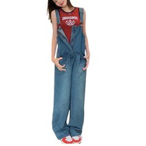 SEONGJINCHI 데님 멜빵팬츠 5133