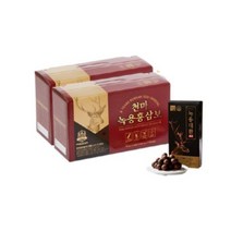 개성상인 천마 녹용홍삼보 3개월분 70ml x 90포 녹용 홍삼 진액 + 녹용대환 30환, 2개월 60포 녹용대환 30환