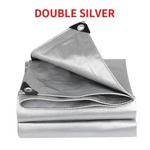 루프탑텐트 차박 그늘막 야외 방수 정원 식물 트럭 개 집 및 애완 동물, 12.Double silver - 2x3m