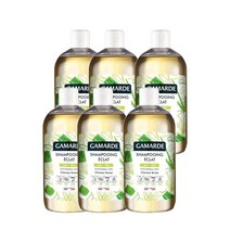 갸마르드 알로에 샴푸 Gamarde Shampooing Eclat 500ml, 6팩
