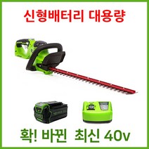 그린웍스 40v 전정기 충전전정기 무선전정기 확실한 AS, 5A세트1(본체+충전기+5A배터리1개)