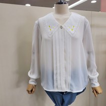 꽃모티브쉬폰 블라우스fsdkswb11whf