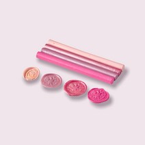스틱왁스 4개 셋트 (4종), 핑크레인보우