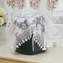 에어프라이어 공기 튀기다 뚜껑 수건 전기찜기팬 찜통 전기밥솥 방지 회갑 컵 수납함 주방 만능 덥는천 4682620441, 화이트 눈 916