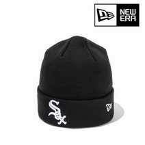 뉴에라 뉴에라 MLB 베이직 커프 시카고 화이트삭스 비니 블랙 13338470