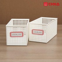 [다이소]스퀘어바스켓약10.5*20.5*10.5cm-913119698