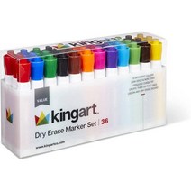 KINGART Value Pack Dry Erase Markers Set of 36, 1