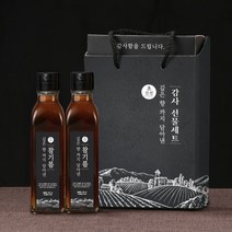 [우리농산] 초신선 참기름180ml x 2개입 감사선물세트(참기름180ml x 2병), 상세 설명 참조