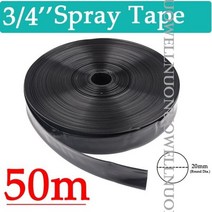 1050m 343939 멤브레인 필름 튜브 아래 Φ20mm 마이크로 관개 스프레이 테이프, 두께 0.19mm, 50m, 3홀