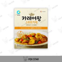 청정원 카레여왕 스위트카레180g, 3개, 180g
