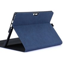 서피스프로 파우치 케이스 소프트 TPU 홀더 커버 백 마이크로소프트 서피스 프로 8 7 6 5 4 X Go 2 3 Pro8, Blue Matte Case, for Surface Go2