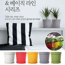 화분 원예용품 실내정원 베이직 미니 컬러 반려식물 인테리어, Aurora™ 베이직3호 그레이_AUR™