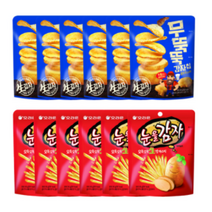 오리온 무뚝뚝감자칩 60g x 6p + 눈을감자 56g x 6p, 6세트