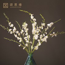 송사연 시뮬레이션 꽃 말린 조화 춤추는 난문심란 거실 티 테이블 사무실 꽃 인테리어조화꽃 인조꽃 조화꽃장식, 10가지 난초