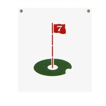 스윙 타겟천 중size 실내골프 연습장용 골프천 골프연습 50대남성 방음