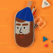 캔버스 필통, 프렌치 불독 (2개)